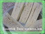 แซนวิสทูน่า Sandwich Tuna (ง๊าย ง่าย) และการห่อแซนวิส (แบบส้มซ่า)