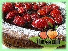 Strawberry  Chocolate Cake 
