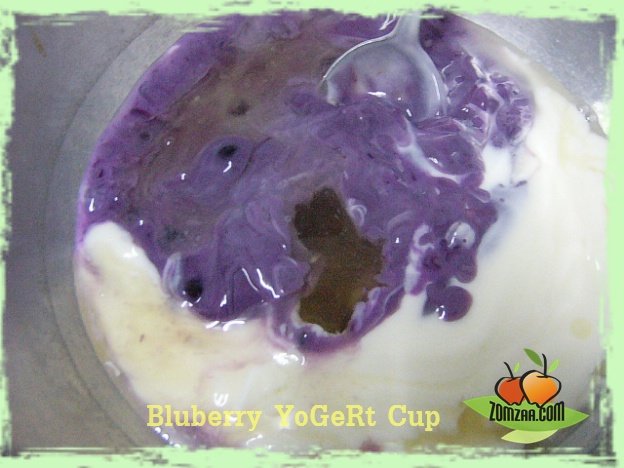วิธีทำบลูเบอรี่โยเกิร์ตคัพ Blueberry Yogurt cupขั้นตอนที่ 12