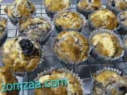 บลูเบอรี่มัฟฟิน (Blueberry muffins)