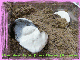วิธีทำVery Moist Chocolate Cake หรือChocolate Cake (Sour Cream )ขั้นตอนที่ 19