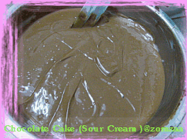 วิธีทำVery Moist Chocolate Cake หรือChocolate Cake (Sour Cream )ขั้นตอนที่ 28