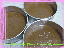 วิธีทำVery Moist Chocolate Cake หรือChocolate Cake (Sour Cream )ขั้นตอนที่ 30