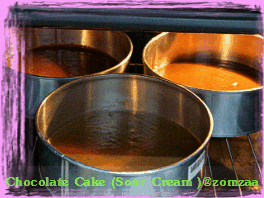 วิธีทำVery Moist Chocolate Cake หรือChocolate Cake (Sour Cream )ขั้นตอนที่ 31