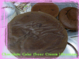 วิธีทำVery Moist Chocolate Cake หรือChocolate Cake (Sour Cream )ขั้นตอนที่ 36