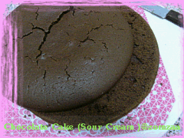 วิธีทำVery Moist Chocolate Cake หรือChocolate Cake (Sour Cream )ขั้นตอนที่ 40