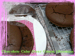 วิธีทำVery Moist Chocolate Cake หรือChocolate Cake (Sour Cream )ขั้นตอนที่ 41