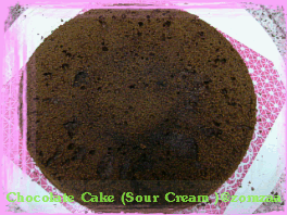 วิธีทำVery Moist Chocolate Cake หรือChocolate Cake (Sour Cream )ขั้นตอนที่ 43