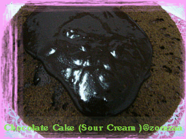 วิธีทำVery Moist Chocolate Cake หรือChocolate Cake (Sour Cream )ขั้นตอนที่ 44