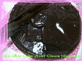 วิธีทำVery Moist Chocolate Cake หรือChocolate Cake (Sour Cream )ขั้นตอนที่ 45