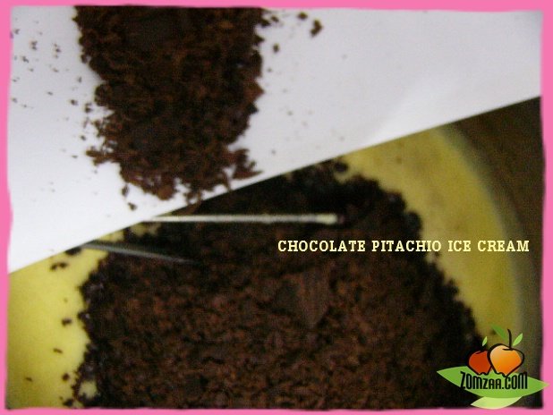 วิธีทำCHOCOLATE  PITACHIO ICE CREAMขั้นตอนที่ 19