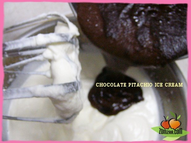 วิธีทำCHOCOLATE  PITACHIO ICE CREAMขั้นตอนที่ 30