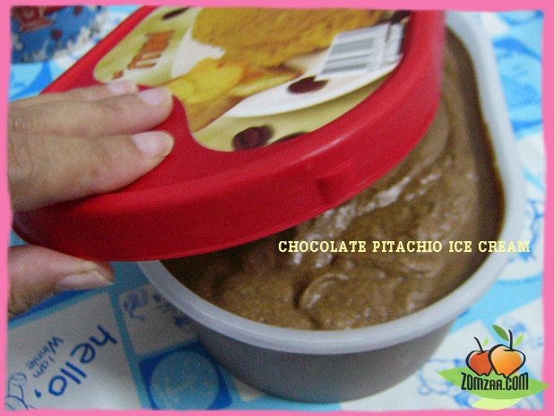 วิธีทำCHOCOLATE  PITACHIO ICE CREAMขั้นตอนที่ 46