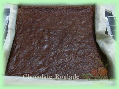 วิธีทำChocolate Roulade  (ช็อคโกแล็ตม้วน)ขั้นตอนที่ 29