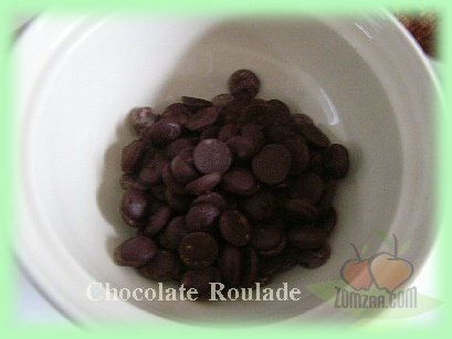 วิธีทำChocolate Roulade  (ช็อคโกแล็ตม้วน)ขั้นตอนที่ 03