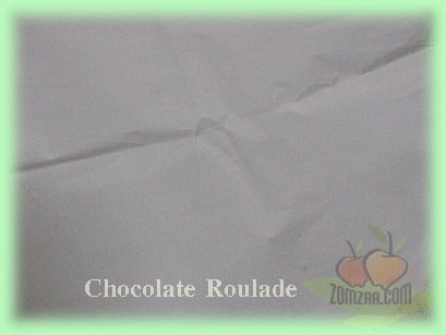 วิธีทำChocolate Roulade  (ช็อคโกแล็ตม้วน)ขั้นตอนที่ 30