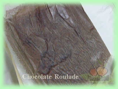 วิธีทำChocolate Roulade  (ช็อคโกแล็ตม้วน)ขั้นตอนที่ 32