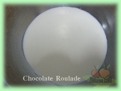 วิธีทำChocolate Roulade  (ช็อคโกแล็ตม้วน)ขั้นตอนที่ 34
