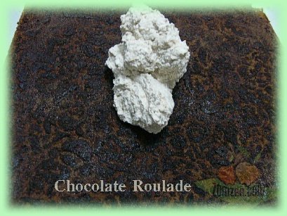 วิธีทำChocolate Roulade  (ช็อคโกแล็ตม้วน)ขั้นตอนที่ 40