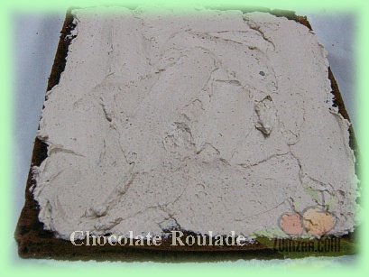 วิธีทำChocolate Roulade  (ช็อคโกแล็ตม้วน)ขั้นตอนที่ 41