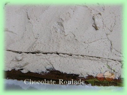 วิธีทำChocolate Roulade  (ช็อคโกแล็ตม้วน)ขั้นตอนที่ 42