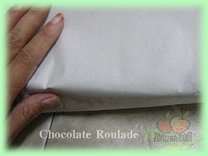 วิธีทำChocolate Roulade  (ช็อคโกแล็ตม้วน)ขั้นตอนที่ 43