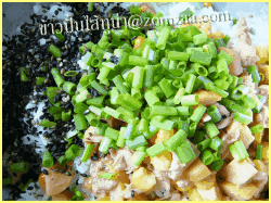 วิธีทำข้าวปั้น ภาค 2  ไส้ปลาทูน่า (Onigiri Tuna)ขั้นตอนที่ 07