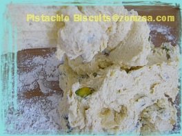 วิธีทำPistachio Biscuits (คุกกี้ไส้ถั่วพิสทาชิโอ)ขั้นตอนที่ 19