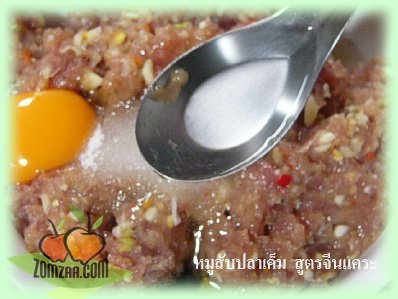 หมูสับ , ปลาเค็ม , ผัด  