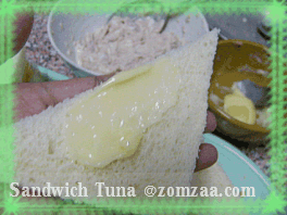 วิธีทำแซนวิสทูน่า Sandwich Tuna (ง๊าย ง่าย) และการห่อแซนวิส (แบบส้มซ่า)ขั้นตอนที่ 11