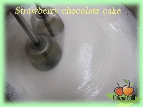 วิธีทำStrawberry  Chocolate Cakeขั้นตอนที่ 19