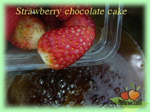 วิธีทำStrawberry  Chocolate Cakeขั้นตอนที่ 31