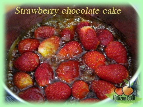 วิธีทำStrawberry  Chocolate Cakeขั้นตอนที่ 32