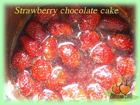 วิธีทำStrawberry  Chocolate Cakeขั้นตอนที่ 35