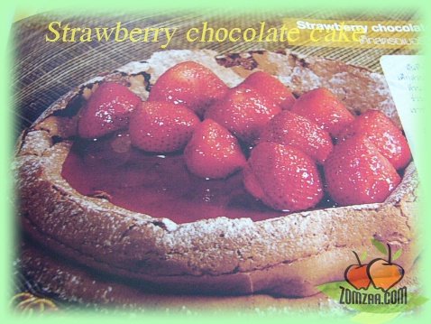 วิธีทำStrawberry  Chocolate Cakeขั้นตอนที่ 36