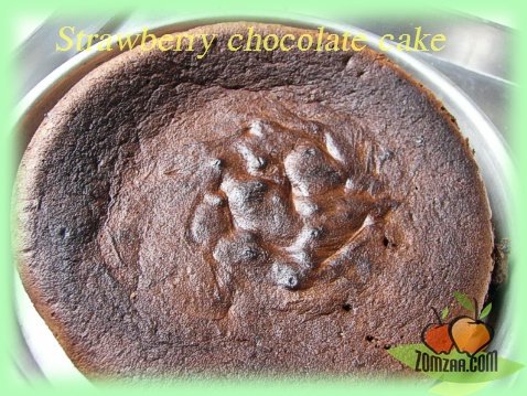 วิธีทำStrawberry  Chocolate Cakeขั้นตอนที่ 40