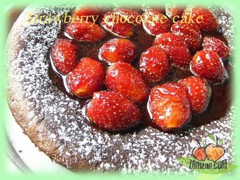 วิธีทำStrawberry  Chocolate Cakeขั้นตอนที่ 43