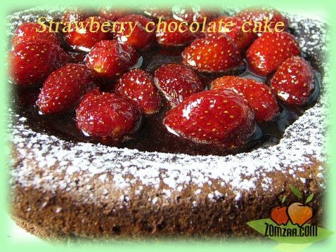 วิธีทำStrawberry  Chocolate Cakeขั้นตอนที่ 44