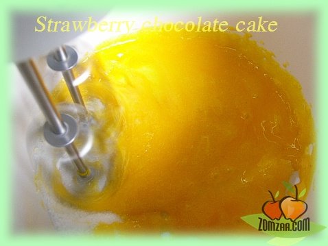วิธีทำStrawberry  Chocolate Cakeขั้นตอนที่ 07