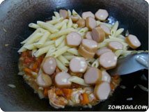 fried shrimp pasta